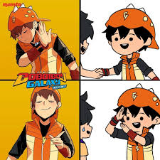 Pin Oleh Trang Nghiemthu Di Boboiboy Galaxy 2 Mechamato Di 2020 Lucu
