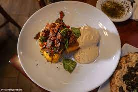 When it is hot, add 1/3 of the vegetable oil. Mama Melrose S Ristorante Italiano S Polenta Cake With Cashew Cheese Vegan Disney World