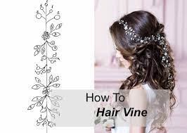 Long Hair Vine Tutorial Plus Download Free Pattern Annlace Diy Hair Vine Long Hair Vine Diy Hair Accessories