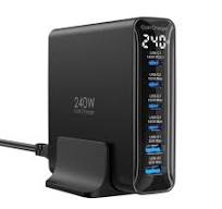 Amazon.com: TOPADRE 240W USB C Charger 6-Port, PD3.1 GaN ...