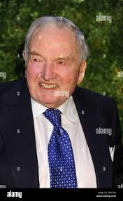 David rockefeller sr hi-res stock photography and images