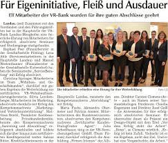 Denn zum einen ist sie in den meisten ländern bestandteil der iban, also dem was man heutzutage angibt. Presse 2018 Vr Bank Landau Mengkofen Eg