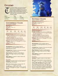 The Happy Holidays Handbook Dungeons And Dragons Homebrew Dnd Monsters Dnd Dragons