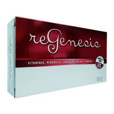 Suplemento Alimenticio Regenesis Capsulas Con Omega 3 Y Acido Folico 30 Pzas Walmart