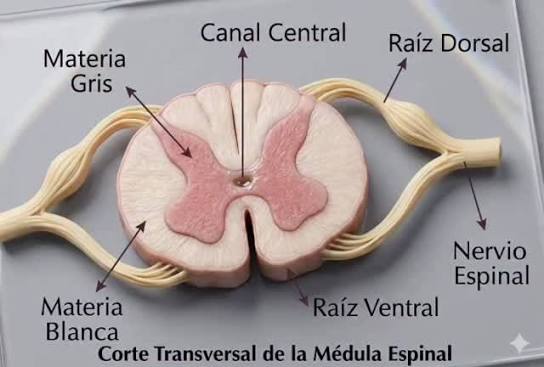 Sistema Nervioso Medula Espinal Partes