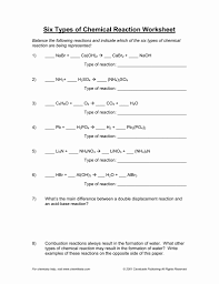 To form a single more complex compound. Types Of Chemical Reaction Worksheet Practice Answers Reactions Compounds Chemistry Pumpkin For First Grade 1st Standard Daily Budget Sheet Income And Expenditure Excel Math Calamityjanetheshow