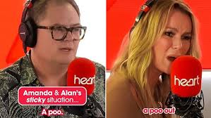Amanda Holden and Alan Carr reveal the revolting thing they discovered in a  bath while transforming a run-down house
