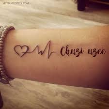 Write Name On Love Heartbeat Tattoo Image Name Tattoo On Hand Heartbeat Tattoo Name Tattoos On Wrist