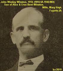 Winston, Alexander family of Fayette.IA & Rock.Co.WI