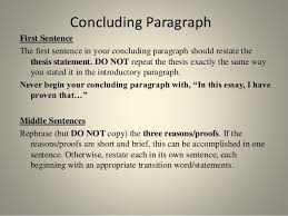 Maybe you would like to learn more about one of these? What Restates The Thesis Of An Essay
