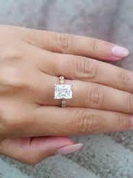 Sale Crystals Gold Ringwedding Ringclear Quartz Gold Wedding Rings Jewelry Rings Engagement Diamond Promise Rings