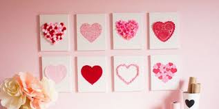 Candy heart valentine's day decor diy centerpiece 21 Easy Diy Valentine S Day Decorations That Aren T Cheesy