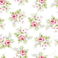 Download this premium vector about seamless floral pattern. Seamless Floral Pattern With Little Flowers Pink Roses Vector Floral Illustration In Vintage Style Royalty Free Cliparts Vectors And Stock Illustration Image 49302566
