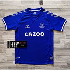 The official website of everton football club with the latest news from the blues, free video match highlights, fixtures and ticket information. Aaa Everton Home Kit 2020 2021 à¹€à¸ª à¸­à¸šà¸­à¸¥à¹€à¸­à¸Ÿà¹€à¸§à¸­à¸£ à¸• à¸™ à¹€à¸«à¸¢ à¸² 2020 21 Shopee Thailand