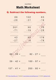 Complete the following sentences using is, am or are. Math Worksheet For Class 2 Part 2 Elearnbuzz