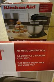 4.9 out of 5 stars with 2503 ratings. Countertop Mixers 133701 Kitchenaid K45ss Onyx Black Classic Series 4 5 Quart Tilt Head Stand Mixer Buy It Now Only 14 Kitchen Aid Head Stand Stand Mixer