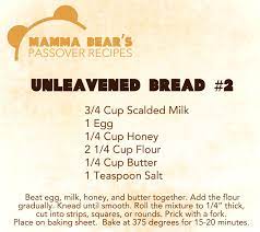Whether it's something simple for memorializing the passover and eating each day, a treat like cottage cheese rolls, or a delicious dessert for the night to be much observed, this post has tons. Passover Feast Of Unleavened Bread Recipe Unleavened Bread 2 Unleavened Bread Recipe Sweet Unleavened Bread Recipe Feast Of Unleavened Bread