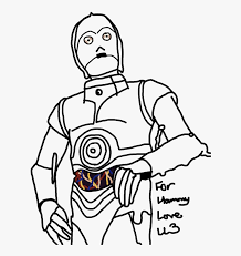 Head Clipart C3po C3po Line Art Hd Png Download Transparent Png Image Pngitem Locket earring jewellery disney star wars stainless. head clipart c3po c3po line art hd