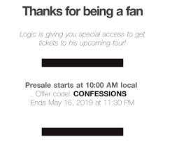 Check spelling or type a new query. Spotify Presale Code Is Confessions Logic 301