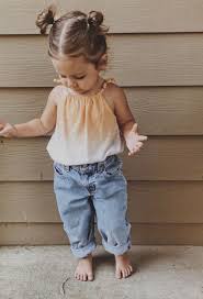 Cute toddler sasses her father when he tries to get her to go to sleep. Casual Cute Baby Girl Outfit For Summer Or Fall Love The Ombre Sleeveless Top Stylish Baby Girls Toddler Girl Outfits Kids Outfits