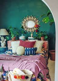 Boho Guest Room Otf Justina Blakeney Bedroom Green Home Decor Home