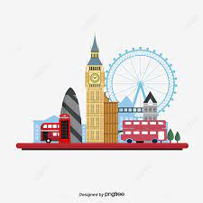 Seamless pattern background with london landmarks and britain symbols vector illustration. Vector London London Vector Big Ben Telephone Booth Png Transparent Clipart Image And Psd File For Free Download