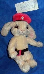 Build A Bear Mini 10 Pink Beret Bunny Hop The Movie Tool Belt 2011 Babw Se11 Build A Bear Childhood Toys Bear
