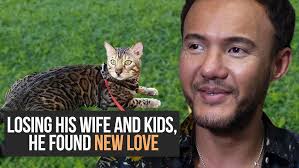 He took his family inheritance to breed Bengal Cats