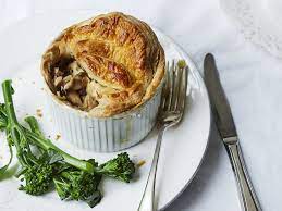 Transfer to a two litre ovenproof casserole and stir in the chicken and tarragon. Chicken Mushroom And Tarragon Pie Saga