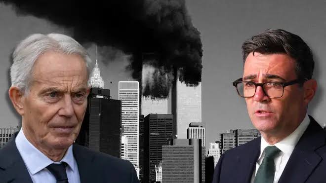 Burnham warns terror 'still knocks at the door of democracy' on 9/11  anniversary as Blair recalls day that 'changed the world' | LBC