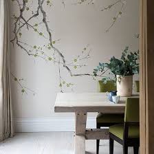 See photos of real kitchens and get inspired for your own kitchen decorating project. Neutral Dining Room With Feature Wall Decorating Ideal Home Modern Kitchen Wallpaper Kitchen Wallpaper Decor
