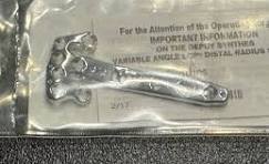 Synthes 02.115.750 VA-LCP Volar Rim Distal Radius Plate, RT, 2.4mm