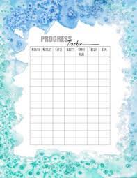 Since it works out to be about 1 pound a week which is a realistic weight loss my goal is realistic. Free Weight Loss Tracker Printable Customize Before You Print