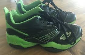 Boombah Turf Shoes Size 3 5 Youth Boys Black And Lime Green Ebay