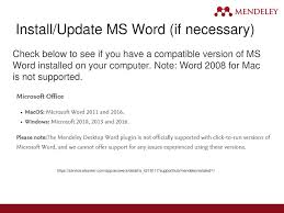 How to install mendeley in word. Mendeley Download Instructions Ppt Download