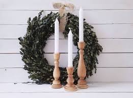 See more ideas about candle holders, wood candle holders, wood candles. Unfinished Wooden Candlesticks Raw Wood Candlesticks Taper Etsy Wooden Candle Sticks Wood Candle Sticks Wood Candle Holders