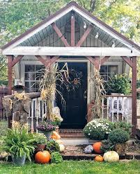 I Love How All This Fall Decor Makes My She Shed Even She She Er Name That Commercial Enjoy Your Evening Sweet Friends Bhghome Thatsgoodhousekeeping