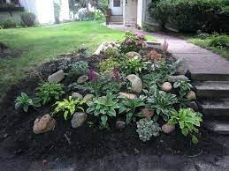 Shaded Backyard Ideas Landscaping Stairs Chuck Does Art Landscaping Shady Hillside Shaded Rock Sloped Garden Front Yard Landscaping Landscape Ideas For Slopes