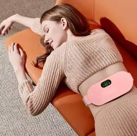 Cinturón Masajeador Térmico Portátil Para Cólicos Y Dolor Lumbar - Espalda - Luegopago