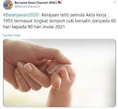 Cuti bersalin swasta 90 hari 2021, permohonan cuti bersalin swasta 90 hari 2021, borang cuti bersalin swasta 90 hari 2021. Pekeliling Cuti Bersalin Swasta 2019 Pekeliling Cuti Bersalin Bagi Pekerja Kontrak 7 15 4 Bagi Pegawai Yang Telah Menggunakan Kemudahan Cuti Bersalin Di Bawah Pekeliling Perkhidmatan Bilangan 2 Tahun 1998 Kelayakan