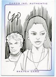 Thunderbirds Are Go! Movie Sketch Card by Czop Alan Tracy/ TinTin —  TvMovieCards.com