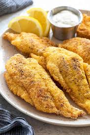 Cook in a hot, nonstick skillet over medium heat 3 to 4 minutes on each side or until fish begins to flake and is. Fried Catfish The Recipe Critic