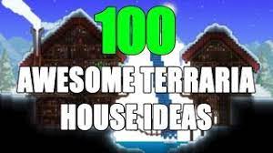 The glass dome encloses an internal forest, while a lava moat below ground keeps the earthworms at bay. 100 Awesome Terraria House Ideas Terraria Base Designs Youtube