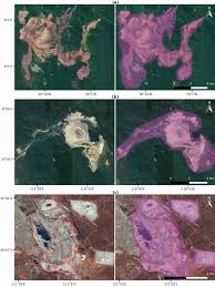 Crafting mines from satellite images