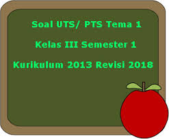 Check spelling or type a new query. Soal Uts Pts Tema 1 Kelas 3 Semester 1 Kurikulum 2013 Revisi 2018 Juragan Les