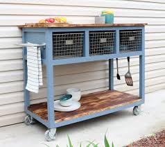 Diy Mobile Island Grill Cart Diy Huntress