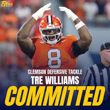 BOOM 💥 Clemson DT Tre Williams has committed to Michigan! 〽️