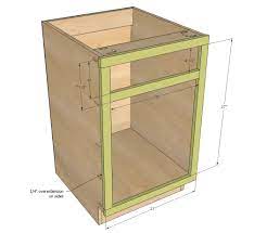First, i cut the pieces for the sides. 21 Base Cabinet Door Drawer Combo Momplex White Kitchen Kitchen Cabinet Plans Kitchen Base Cabinets Diy Kitchen Cabinets
