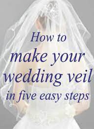How To Make A Wedding Veil With Comb 5 Steps Diy Wedding Veil Veil Diy Wedding Help