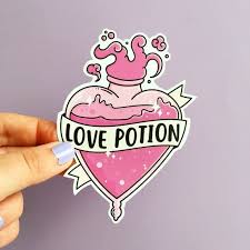 Love Potion Sticker Potions Sticker Potion Bottle Sticker Magic Potion Potions And Spells Witchcraft And Wizardry Potions Class Read Sticker Art Bottle Drawing Harry Potter Drawings